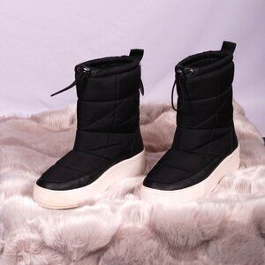 EUC J Slides NYC MICKIE Platform Boot, Sz - 9